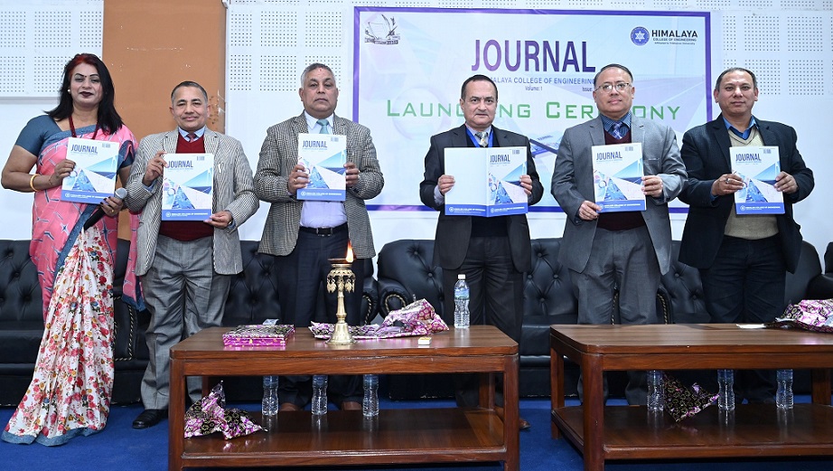 Himalaya College of Engineering published a Journal