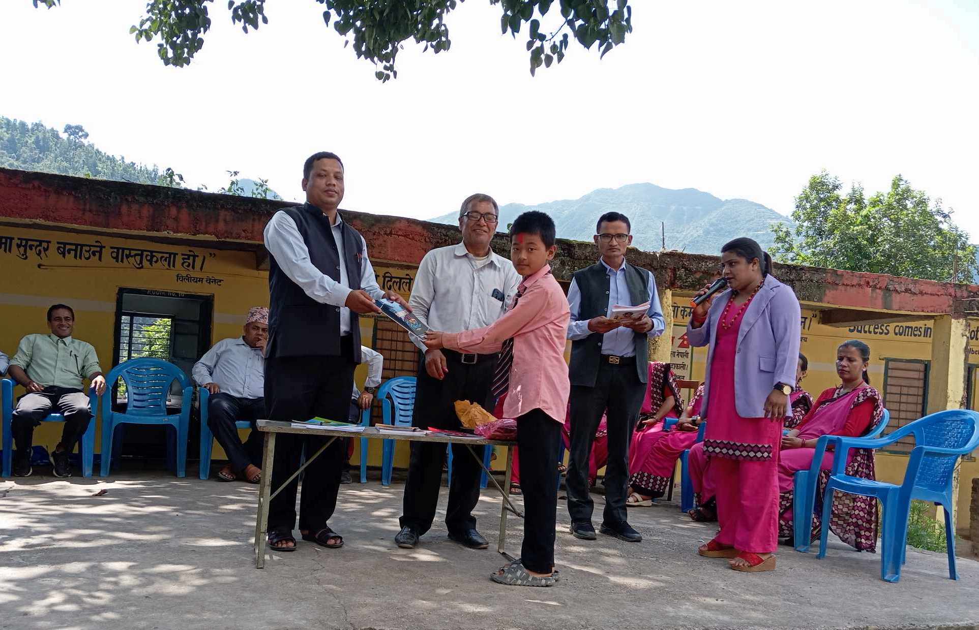 मण्डली माध्यामिक विद्यालयमा वक्तृत्वकला प्रतियोगिता सम्पन्न