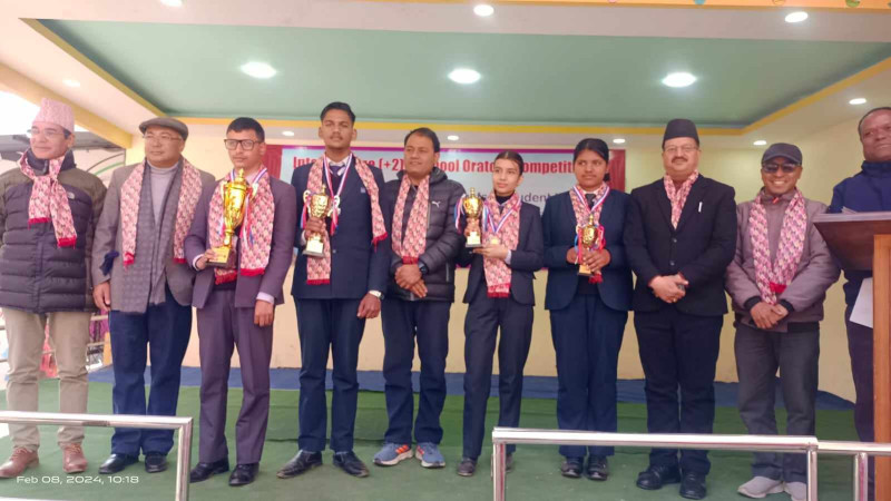 हिसान भक्तपुरको आयोजनामा अन्तर कलेज वक्तृत्वकला प्रतियोगिता सम्पन्न