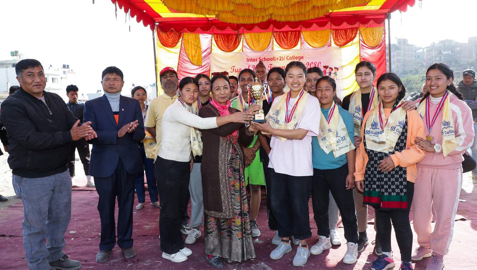 +२ स्तरीय भक्तपुर हिसानतान डोरी प्रतियोगिता सम्पन्न
