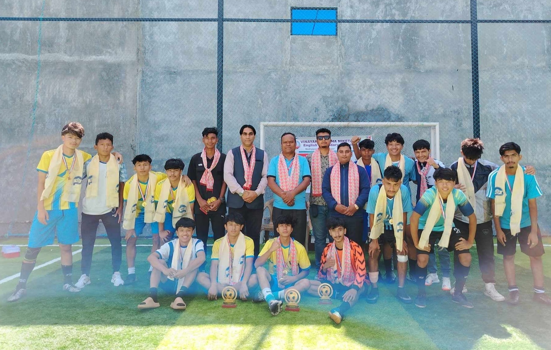 विनायकमा फुटसल प्रतियोगिता सम्पन्न