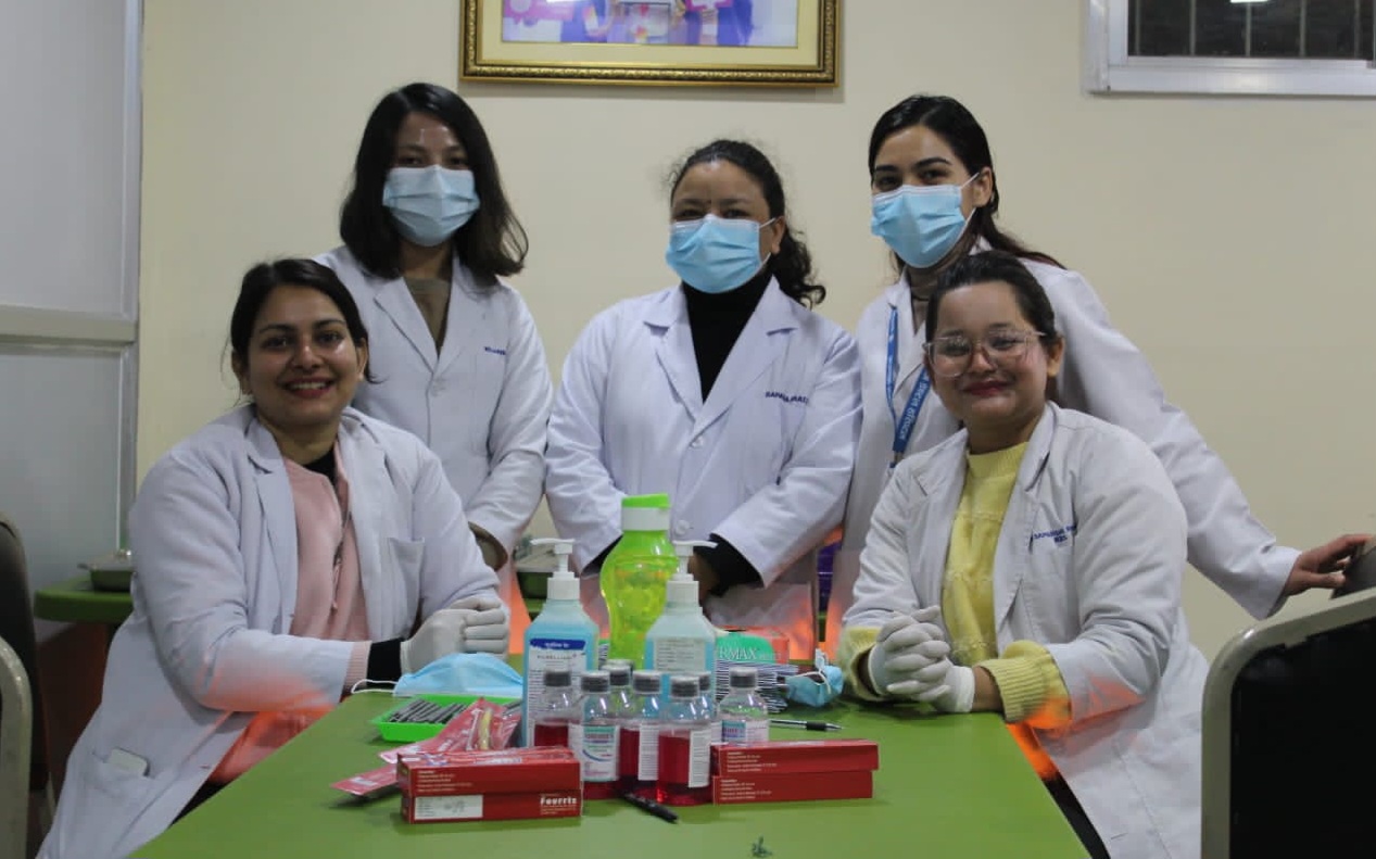 आई.एम.एस. कलेजमा रक्तदान र निःशुल्क  डेन्टल चेकअप कार्यक्रम सम्पन्न