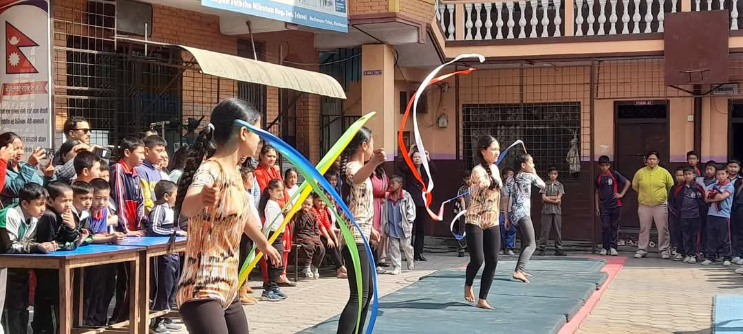 विनायकमा अन्तरविद्यालय स्तरीय जिम्नास्टिक प्रतियोगिता