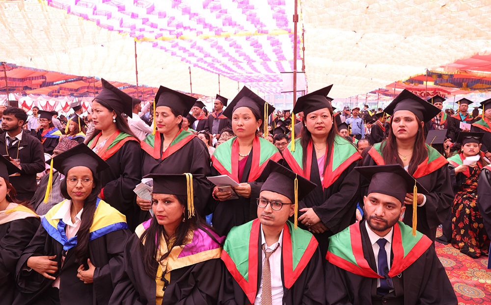 पूर्वाञ्चल विश्वविद्यालयका आठ हजार १५० विद्यार्थी दीक्षित