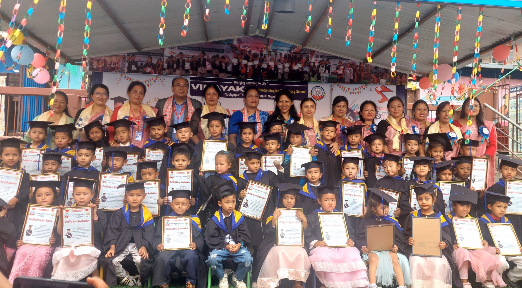 विनायक शिक्षा निकेतनमा पूर्व प्राथमिक तहको दीक्षान्त समारोह सम्पन्न