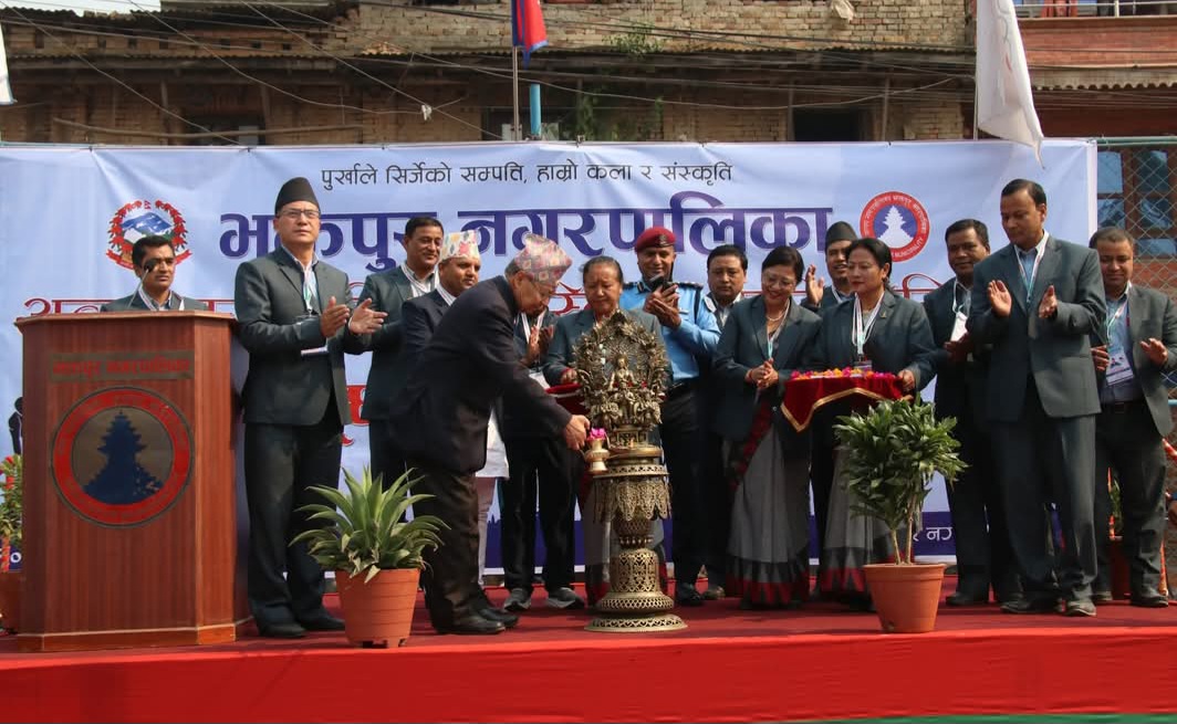 भक्तपुरमा भव्यताका साथ अन्तर नगर जिम्नास्टिक प्रतियोगिता सुरु