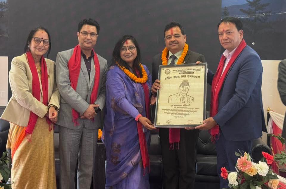 भक्तपुरमा प्याब्सनको भव्य सम्मान समारोह