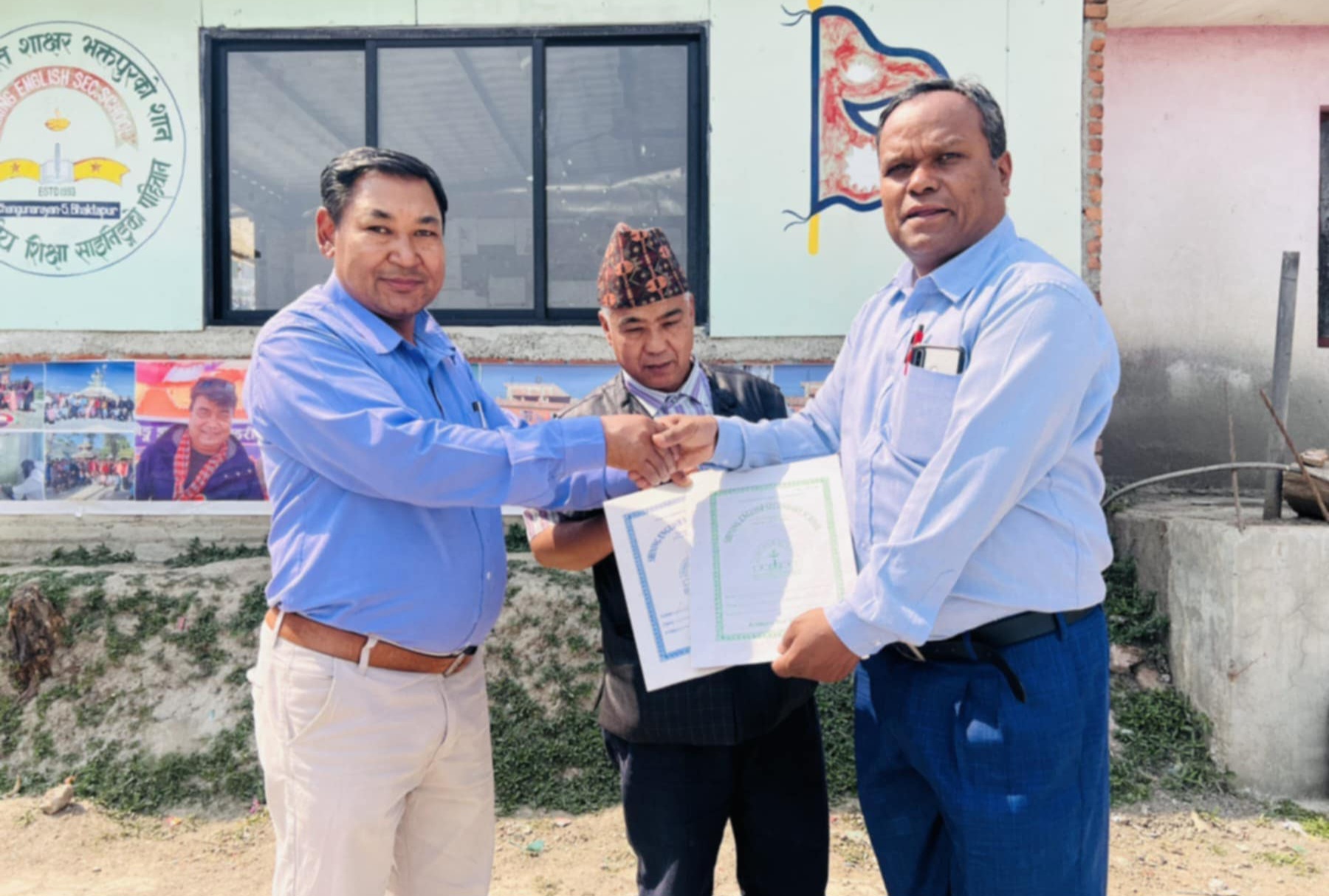 साईनिङ्ग ईङ्गलिस सेकेन्डरी स्कुलमा “वार्षिक केन्द्रित गतिविधिहरू” सम्बन्धि शिक्षक प्रशिक्षण सम्पन्न