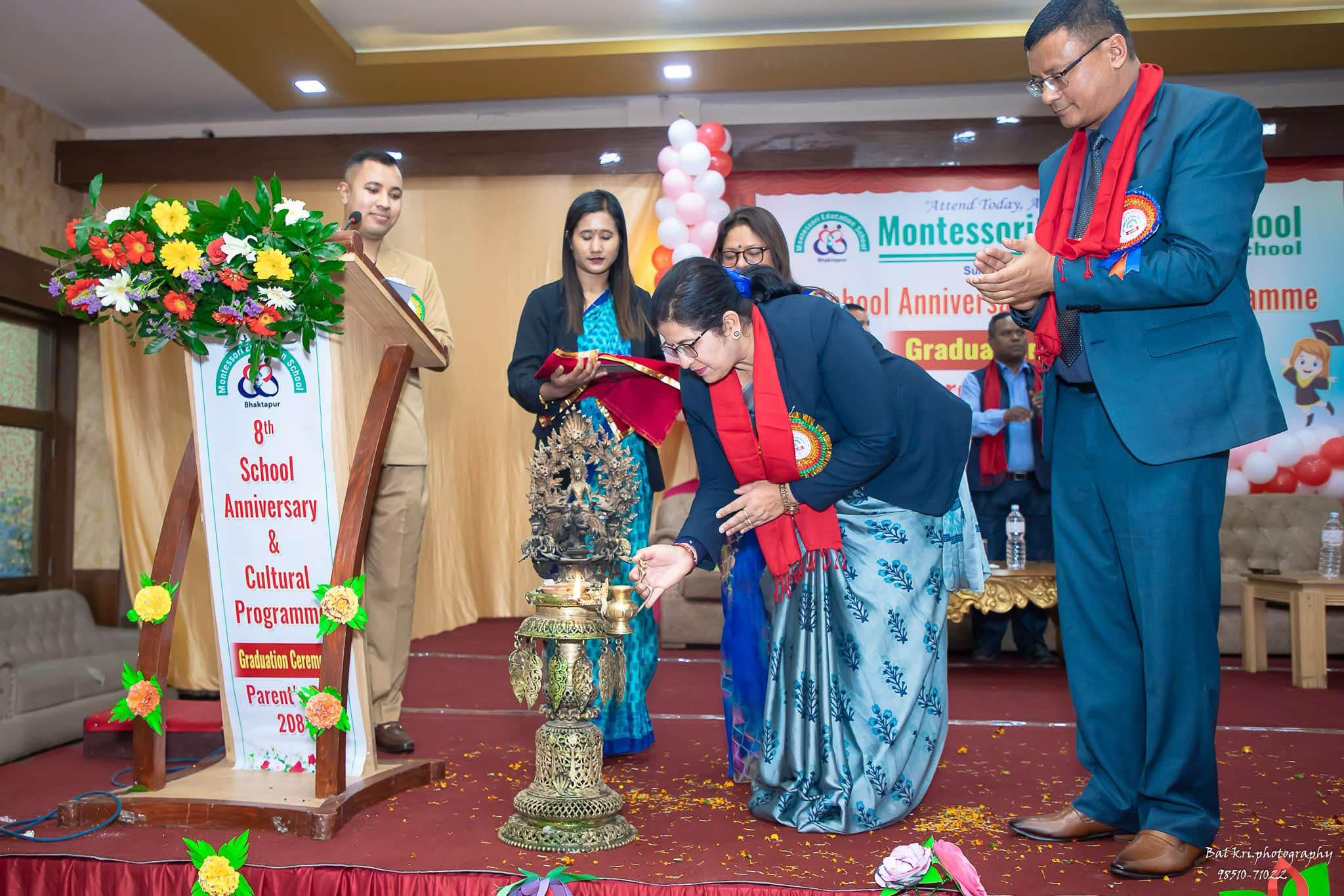 मन्टेसरी एजुकेशन स्कूलको आठौँ वार्षिकोत्सव तथा अभिभावक दिवस एवं दिक्षान्त समारोह सम्पन्न