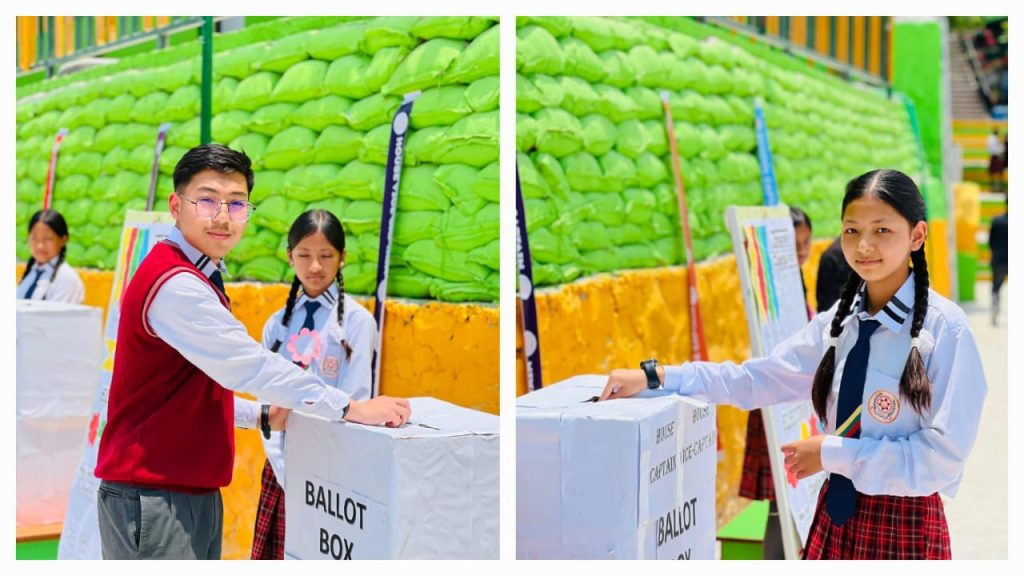 इडेन गार्डेनमा विद्यार्थी नेतृत्व चयन