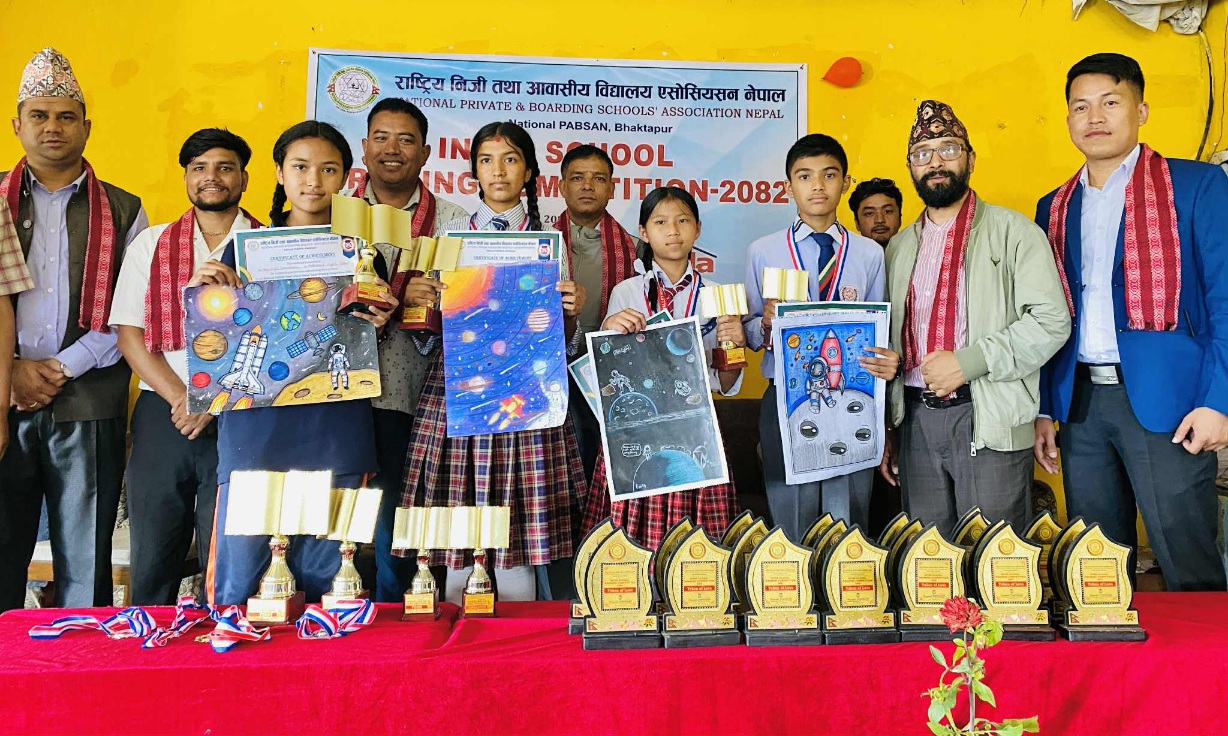 नेसनल प्याव्सनको चित्रकलामा मदरल्याण्ड र आरक्षण स्कुल प्रथम