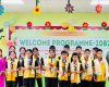 इडेन गार्डेन इङ्लिस स्कुलमा नवआगन्तुक विद्यार्थीहरूलाई स्वागत