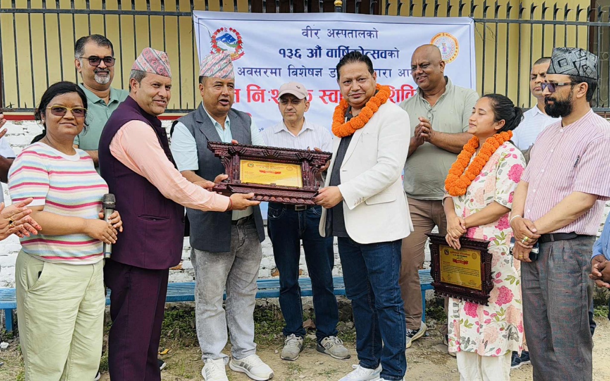 सुर्यविनायक वडा ७ को समन्वयमा बृहत निशुल्क स्वास्स्थ्य शिविर सम्पन्न