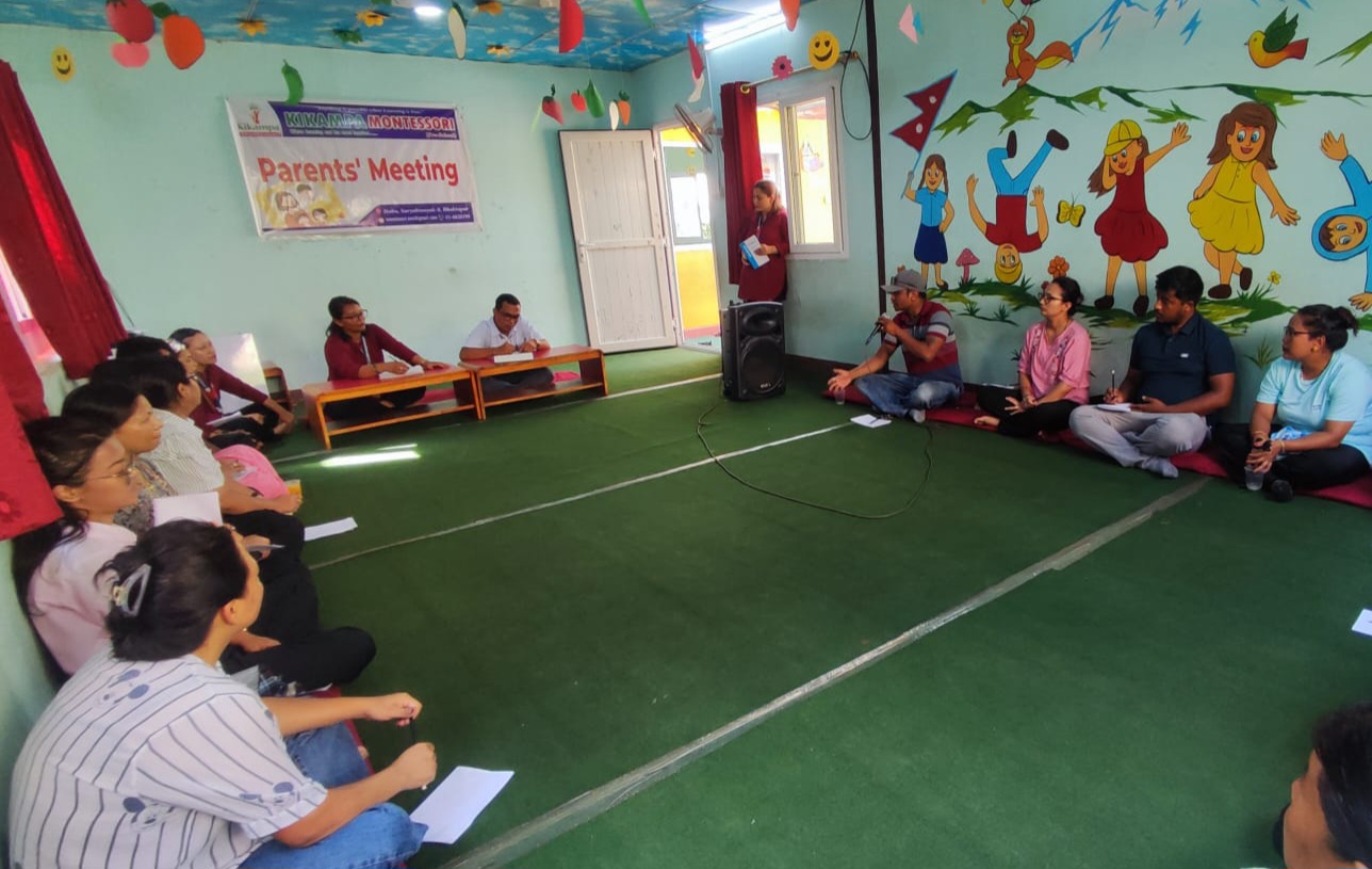 किकम्पा मन्टेसरीमा अभिभावक भेला सम्पन्न