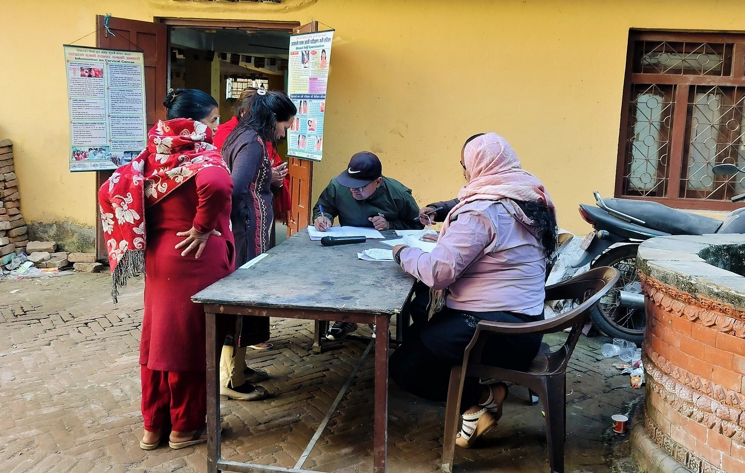 मध्यपुर थिमिमा पाठेघर तथा स्तन क्यान्सर सम्बन्धी प्रारम्भिक परिक्षण