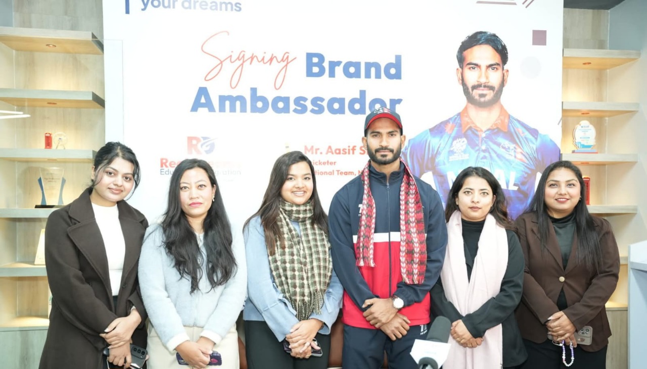 नेपाली क्रिकेटका तारा आसिफ शेख ‘रियल ड्रिम्स’को नयाँ ब्रान्ड एम्बासडर
