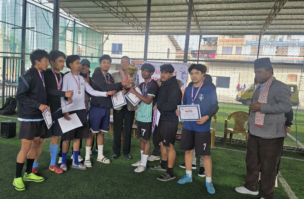 विनायकमा वार्षिक खेलकुद मेला सम्पन्न