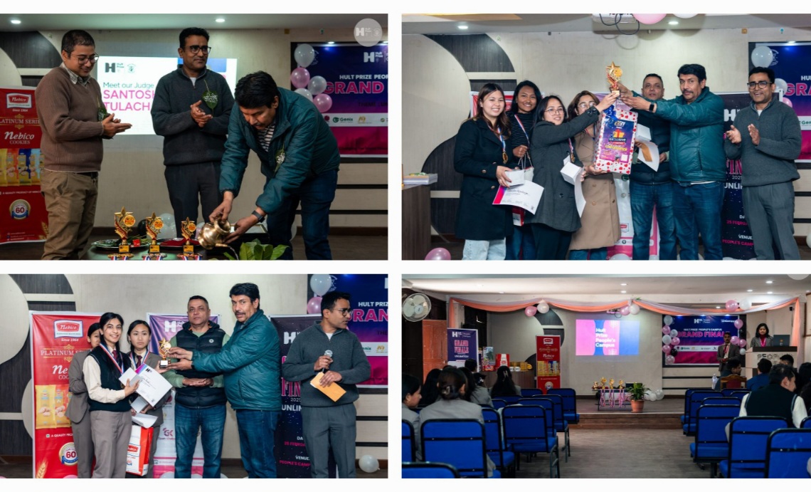 Team Gharelu Ladies Secures Victory at People’s Campus Hult Prize