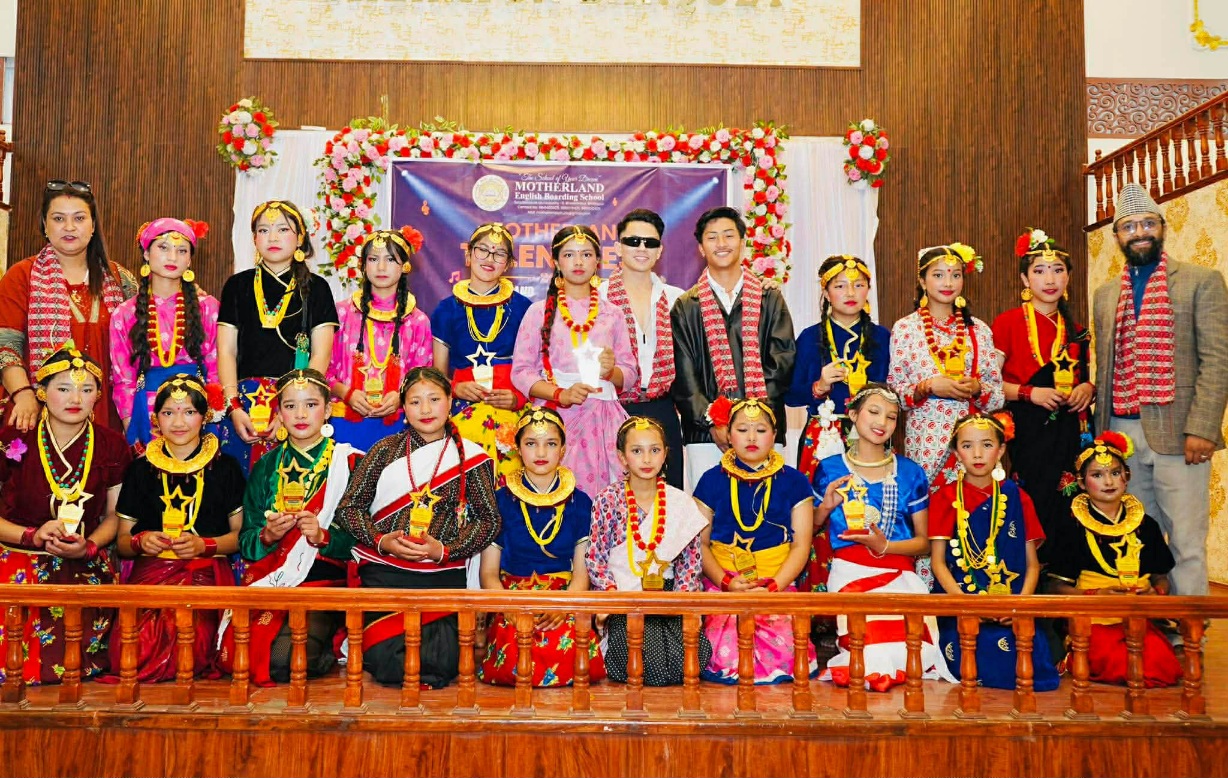 मदरल्याण्ड स्कुलमा ‘ट्यालेन्ट फेस्ट–२०८२’ को रौनक: गायन र नृत्यमा चम्किए भोलिका तारा