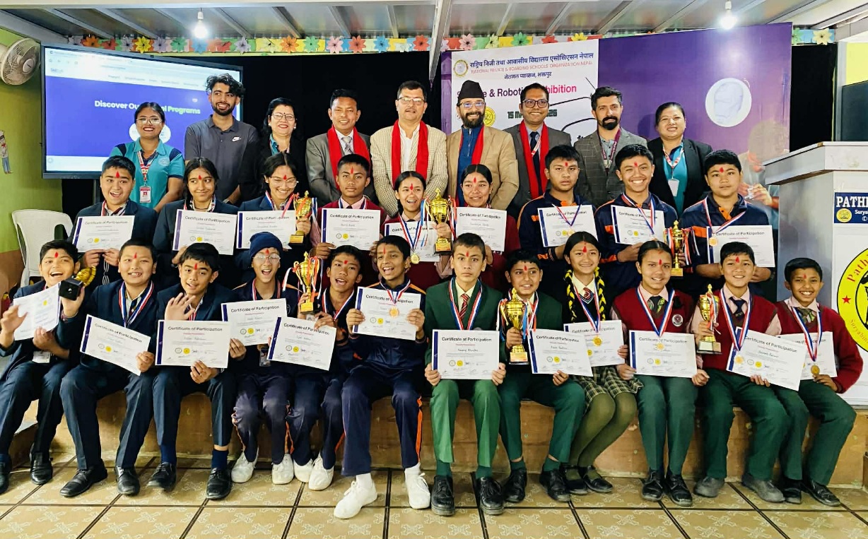पाथिभरा एकेडेमीमा विज्ञान र प्रविधिको उत्सव: रोबोटिक्समा क्वालिटी र विमल मेमोरियलको बर्चस्व