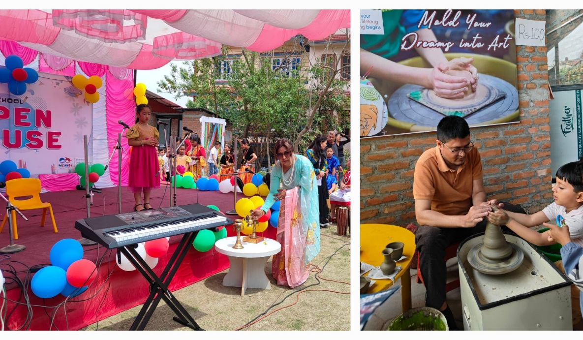 ‘एक्सप्लोर, लर्न र ग्रो’ को नारासहित वी किड्स स्कुलमा चौथो ‘ओपन हाउस’ भव्य रूपमा सम्पन्न