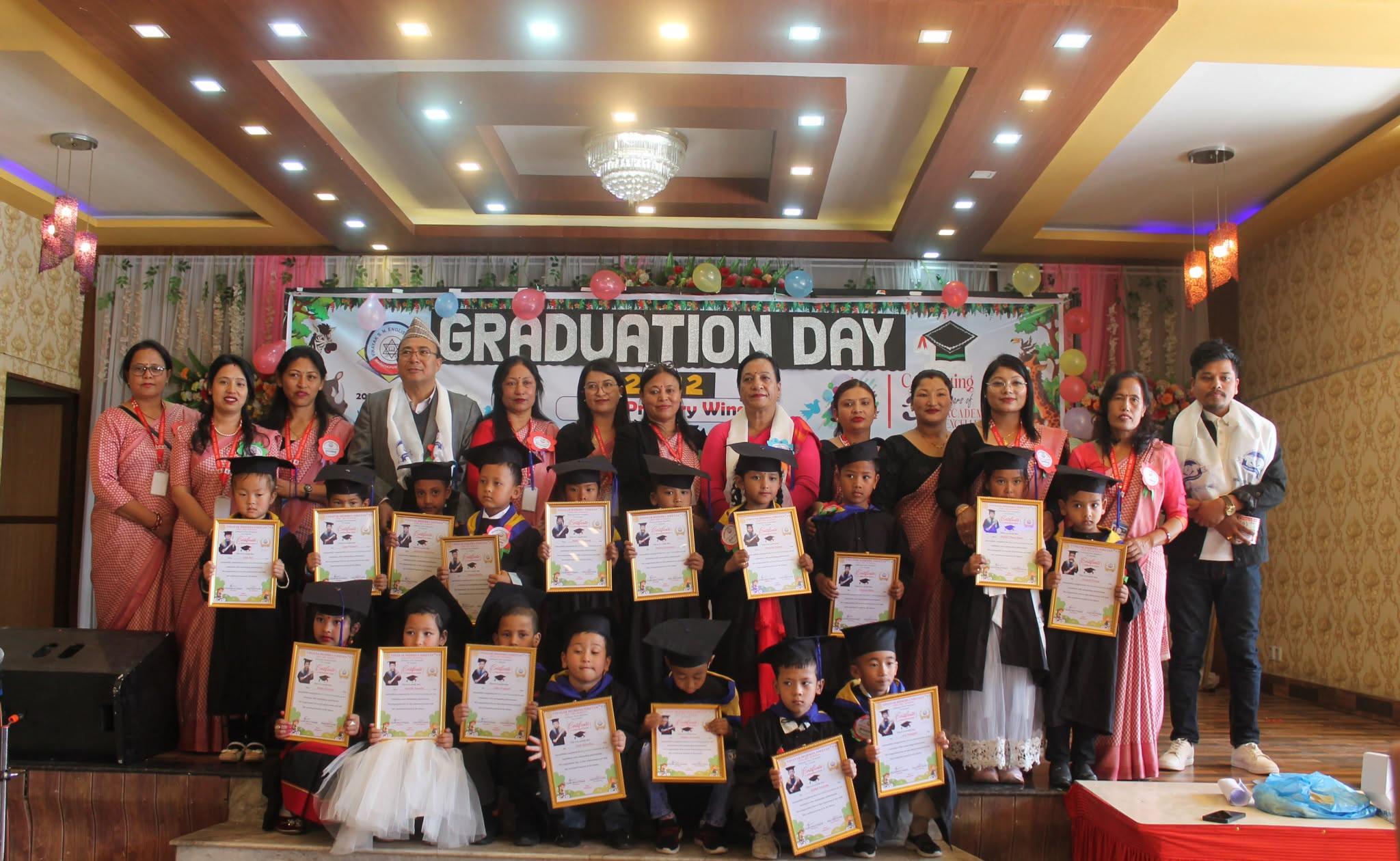 विनायक शिक्षा निकेतनमा दीक्षान्त समारोह: ६० विद्यार्थी दीक्षित