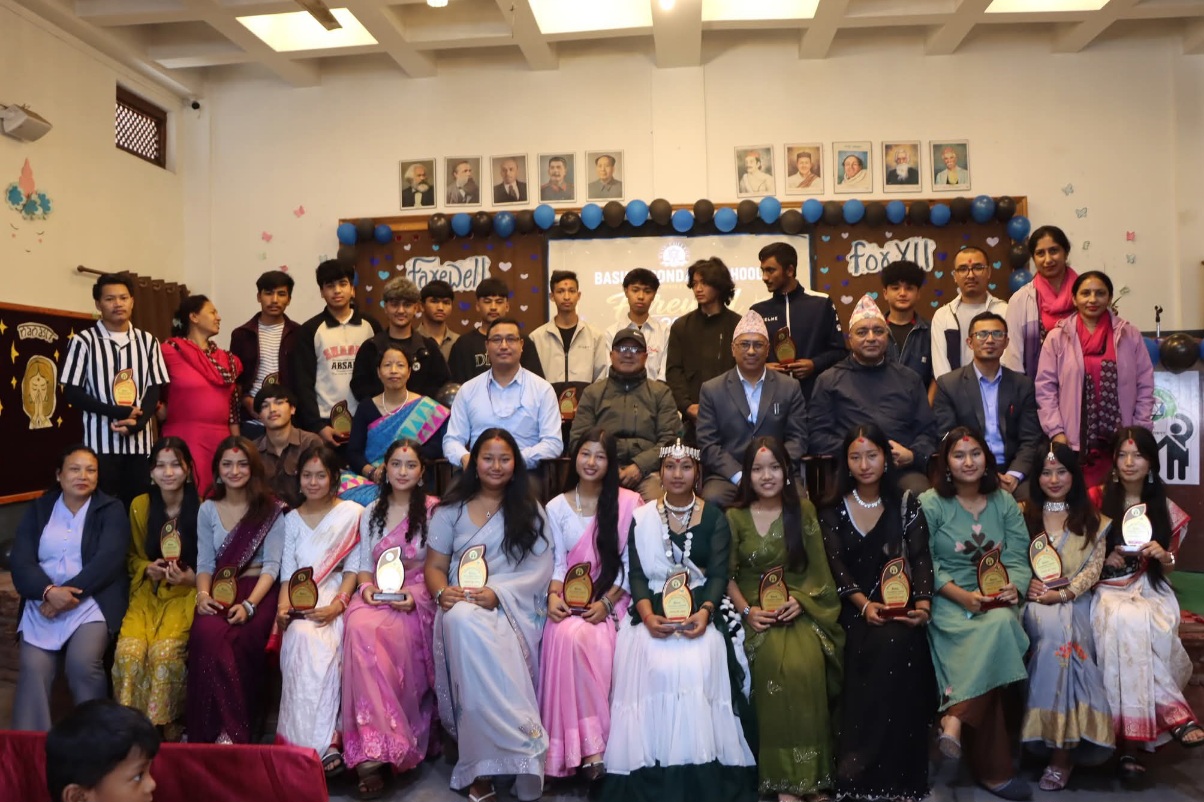 बासु माविमा कक्षा १२ का विद्यार्थीहरूका लागि बिदाइ तथा शुभकामना कार्यक्रम सम्पन्न